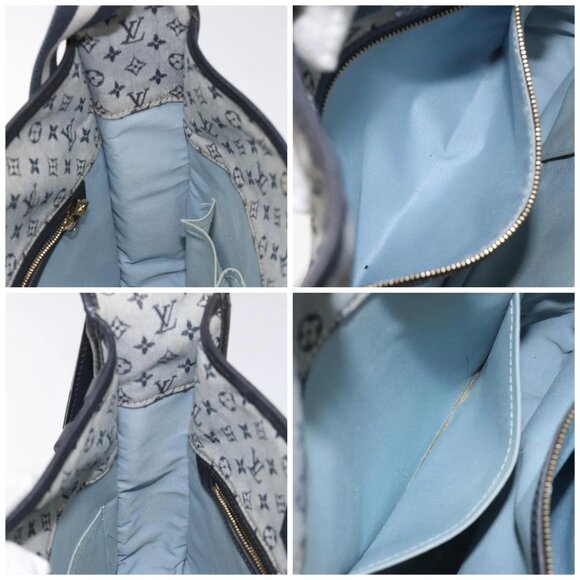 LOUIS VUITTON Monogram Mini Besace Mary Kate Bag Navy - Picture 15 of 16